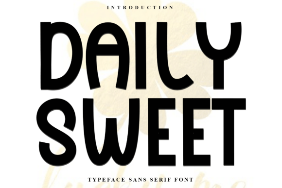 Daily Sweet: A Typeface for Holiday Magic and Beyond