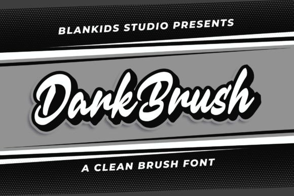 Dark Brush: A Playful Script Font for Creative Projects