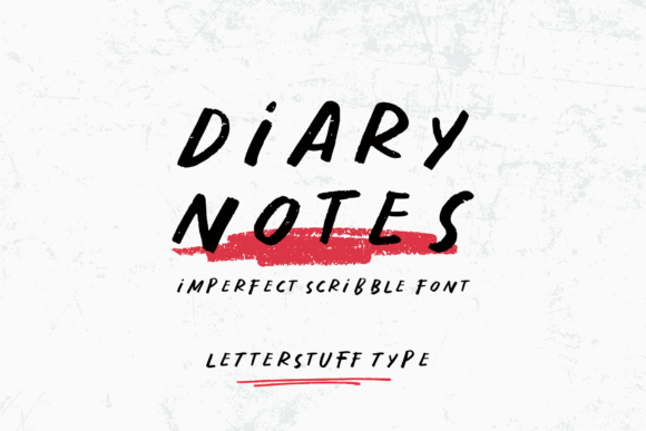 Diary Notes: A Handwritten Font That Captures Authentic Connection