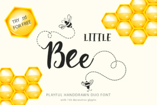 Little Bee Duo: Crafting Charm and Character in Every Design