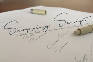 Shopping Script: The Font That Makes Your Brand Feel Like a Friendly Find