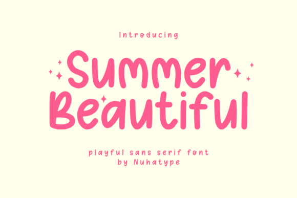 The Summer Beautiful Typeface: Understated Charm for Modern Creators