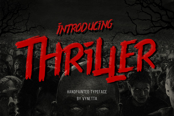 Unleash the Haunt: Why the Thriller Brush Font Defines Bold Design