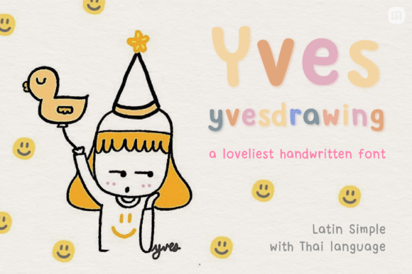 Yves Yvesdrawing: A Handwritten Font for Authentic Connection